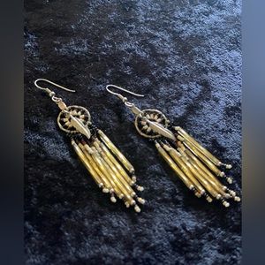Native American beaded earrings